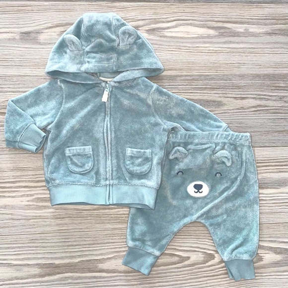 Carter's Other - ⭐️3 Months Carters Baby Boys Fleece 2 Pc. Outfit⭐️